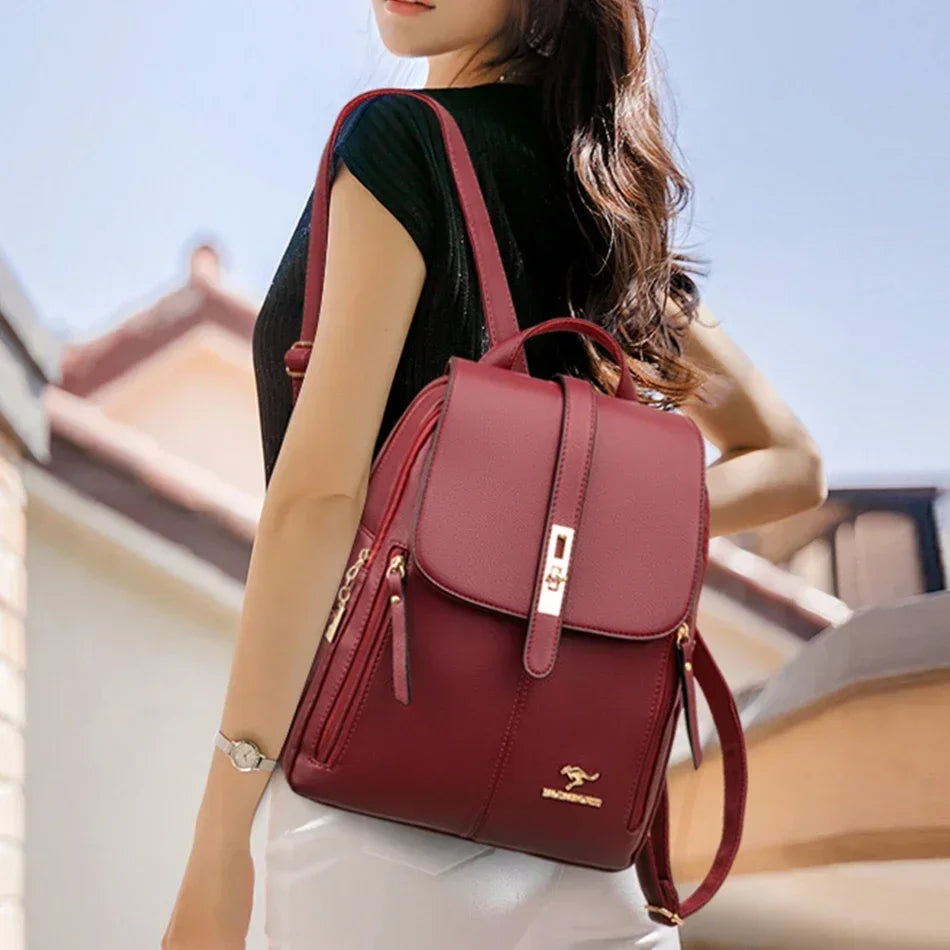 Mochila feminina de grande capacidade
