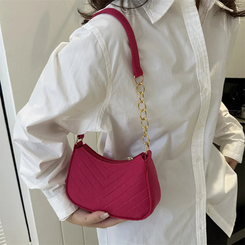 Mini bolsas de ombro femininas
