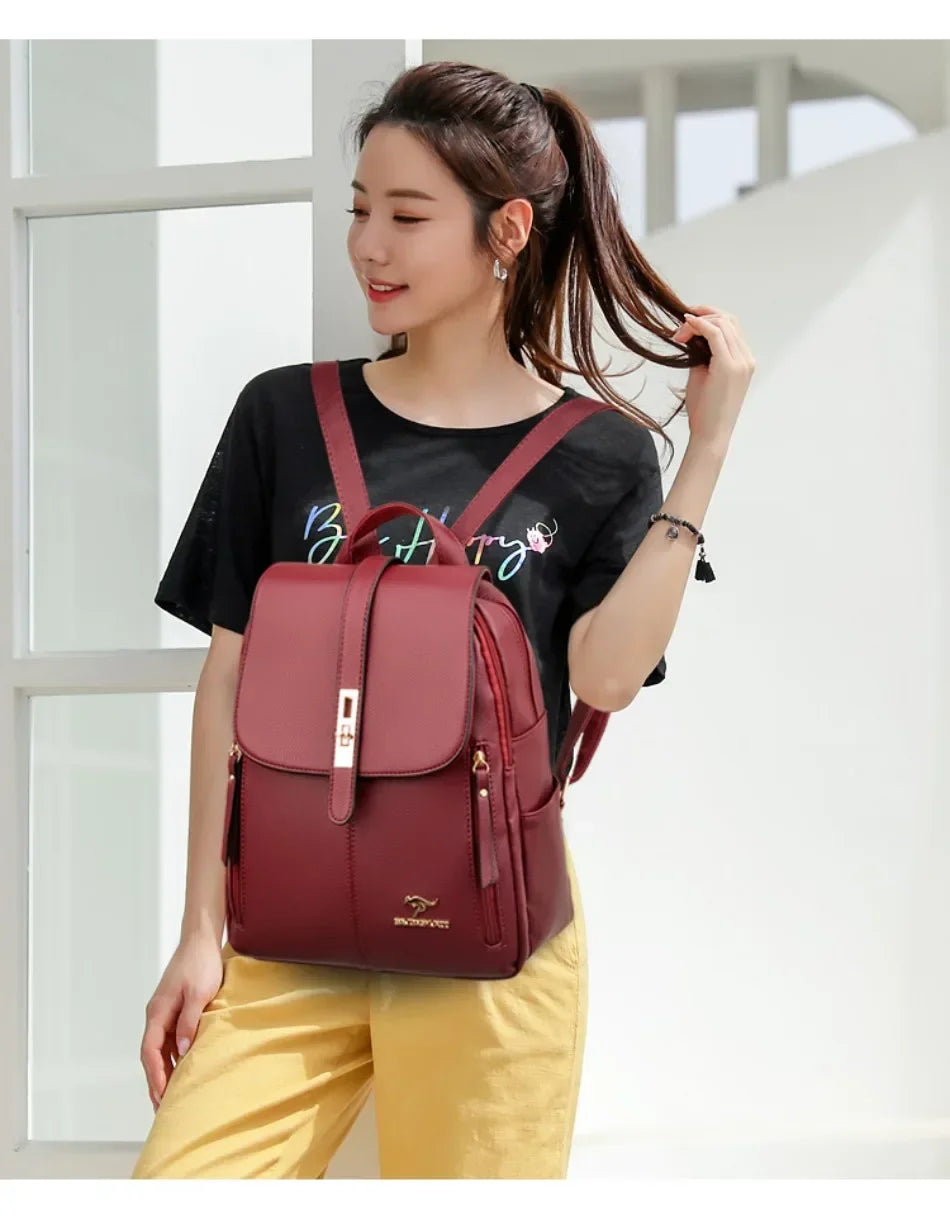 Mochila feminina de grande capacidade