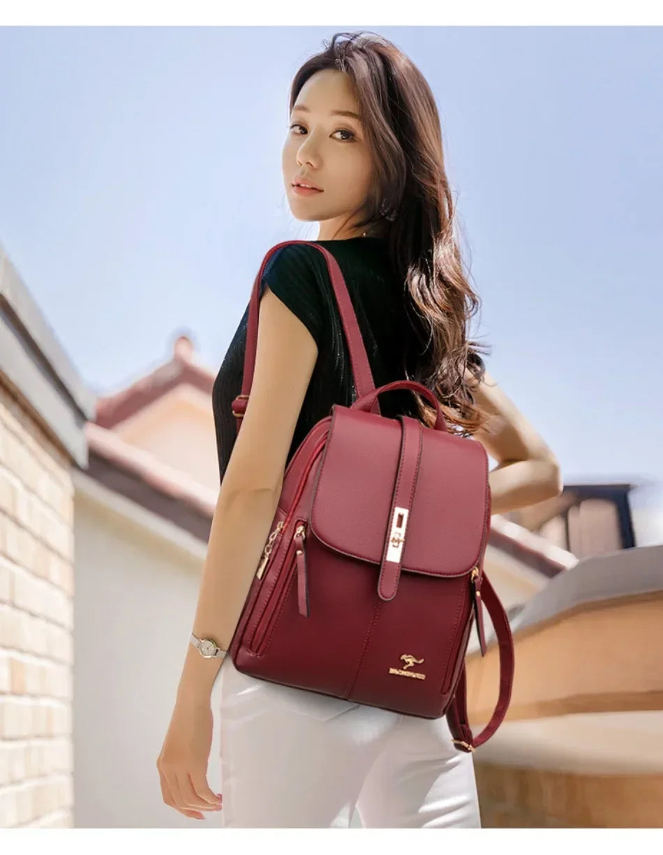 Mochila feminina de grande capacidade