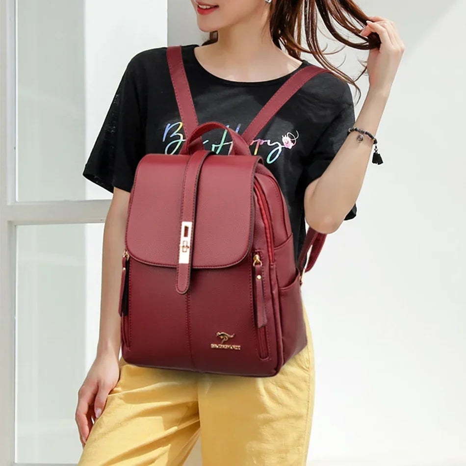 Mochila feminina de grande capacidade